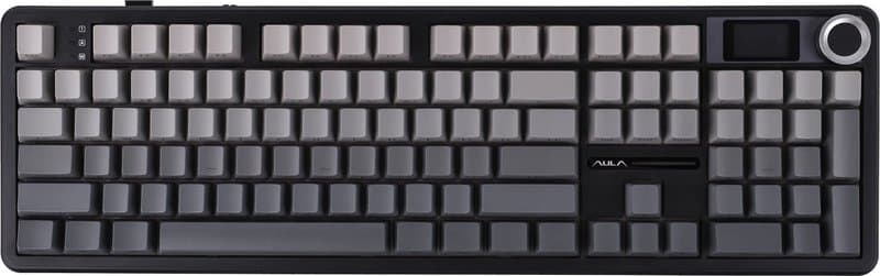 Клавиатура AULA F108 Pro Black, Zephyr switch (F108 Pro Gradient Gray)