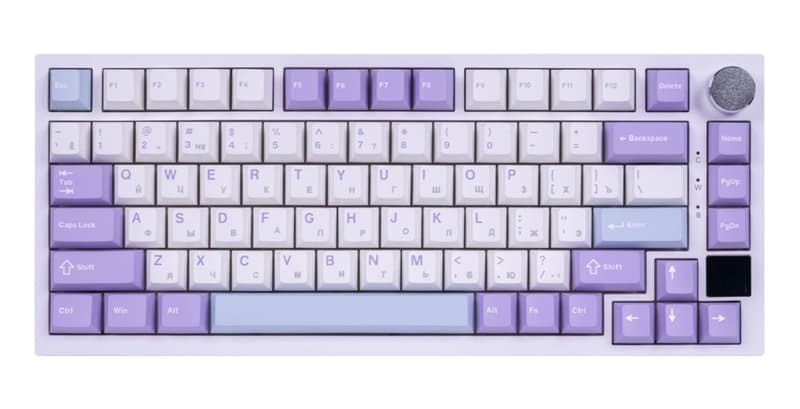 Клавиатура Ajazz AK820 PRO Gift Switch Белый (AK820/PRO/Gift/PWB)